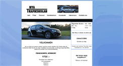 Desktop Screenshot of nyatrafikskolan.nu